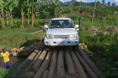 Brücke in Muhingo, Burundi