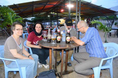 Gemütliche Runde am Tanganjika-See